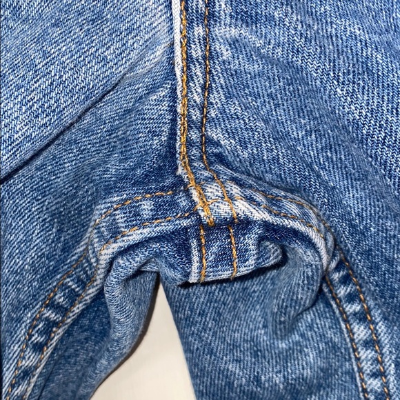 Levi's 550 36x30 Relaxed Fit Tapered Leg Men's Jeans raw Medium Wash Denim Blue - Picture 10 of 16